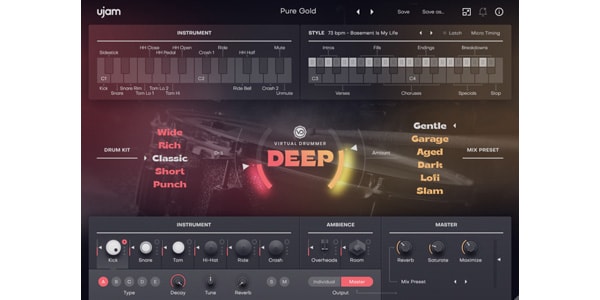 UJAM / Virtual Drummer Deep画像2
