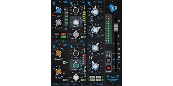 UNIVERSAL AUDIO ( ユニバーサルオーディオ )  / API Vision Channel Strip Collection ダウンロード納品画像2