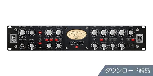 UNIVERSAL AUDIO ( ユニバーサルオーディオ )  / Avalon VT-737 Tube Channel Strip ダウンロード納品