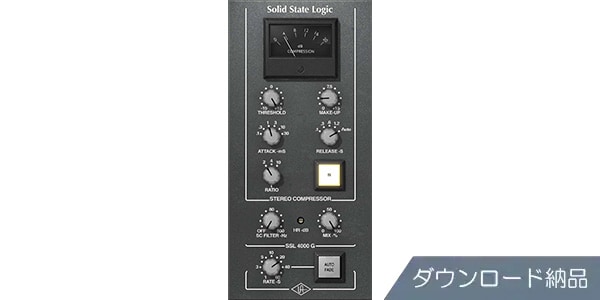 UNIVERSAL AUDIO ( ユニバーサルオーディオ )  / SSL 4000 G Bus Compressor ダウンロード納品