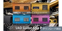 UNIVERSAL AUDIO / UAD Guitar Amp Bundle ダウンロード納品