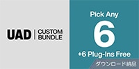 UNIVERSAL AUDIO / UAD Custom 6 Plus ダウンロード納品