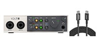 UNIVERSAL AUDIO / Volt 2 USB Audio Interface Type-C to Cケーブルセット