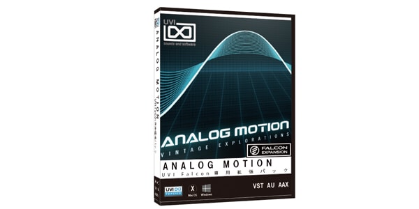 UVI ( ユーブイアイ )  / Analog Motion （UVI Falcon専用拡張パック）