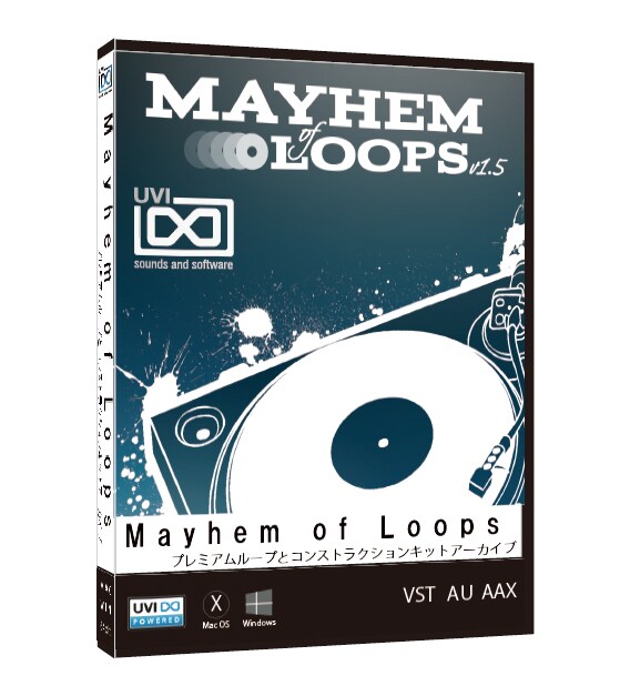 UVI/Mayhem of Loops （ソフトウェア音源・ループコレクション）