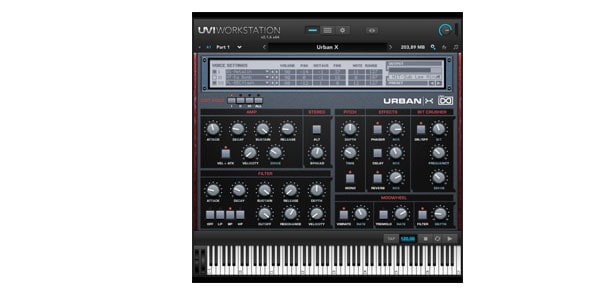 UVI ( ユーブイアイ )  / Urban Suite ソフトウェア音源バンドル画像4