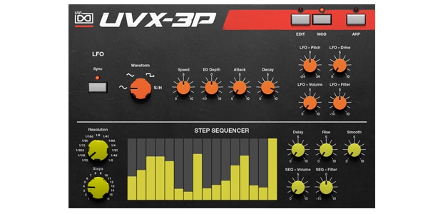 UVI ( ユーブイアイ )  / UVX-3P ソフトウェア音源（シンセサイザー）画像3