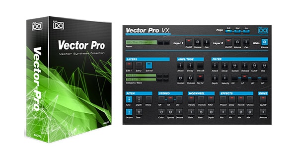 UVI ( ユーブイアイ )  / Vector Pro 電子メール納品版