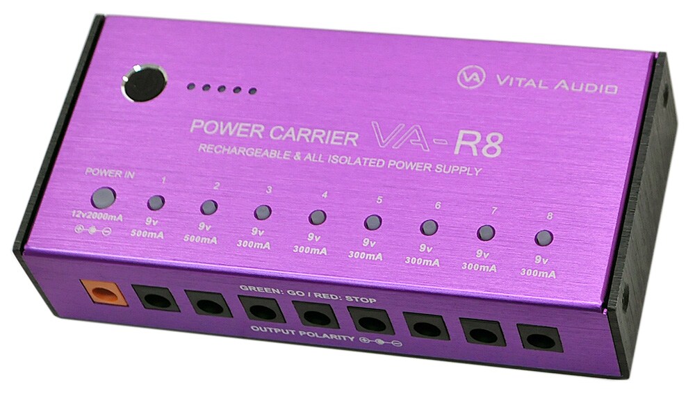 VITAL AUDIO/POWER CARRIER VA-R8