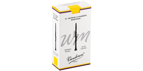 Vandoren ( バンドーレン )  / B♭クラリネット ホワイトマスタートラディショナル 2.5 (10枚)
