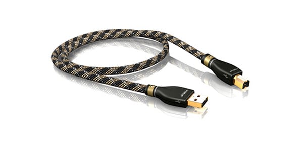 /KR-2 Silver USB cable 2.0 A/B (100cm)