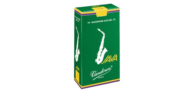 /アルトサックスリード JAVA Green アンファイルド 2