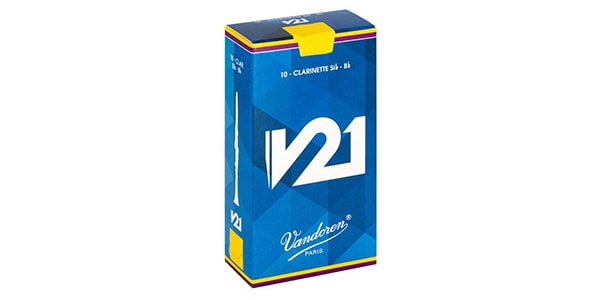 Vandoren / B♭クラリネットリード V21 硬さ:3 (10枚入り)