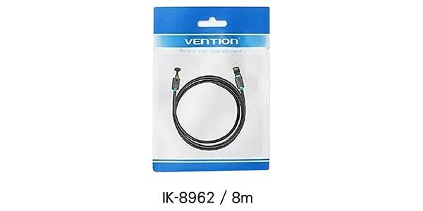 VENTION / IK-8962 Cat.8 SSTP LANケーブル 8M ブラック