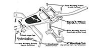 VIBRAMATE V7-VW Flying V Wing Kit