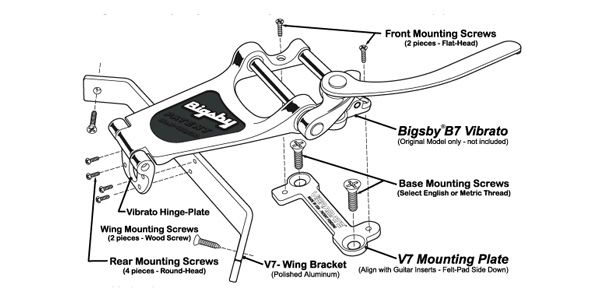 V7-VW Flying V Wing Kit