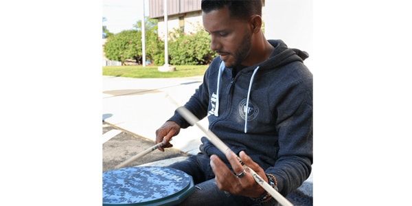 VIC FIRTH / DIGITAL CAMO PRACTICE PAD 12″画像6