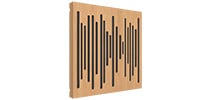 Vicoustic / VicPattern Ultra Wavewood MKII Natural Oak (3枚)