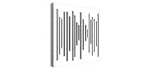 Vicoustic Wavewood Diffuser Ultra White Matte MKII
