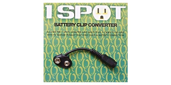 お取り寄せ】 Visual Sound 1-Spot CBAT BATTE Battery Clip Converter 