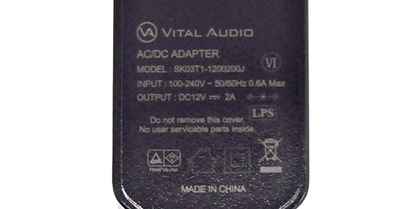 VITAL AUDIO ( バイタルオーディオ )  / Power Adapter 12V2A画像3