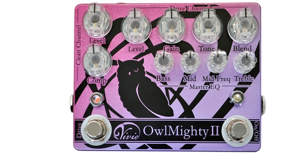 vivie OwlMightyII ベース用プリアンプ