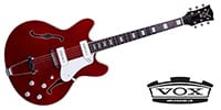 VOX Bobcat V90 Cherry Red　セミアコースティックギター