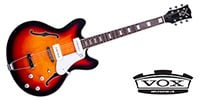 VOX Bobcat V90 Sunburst　セミアコースティックギター