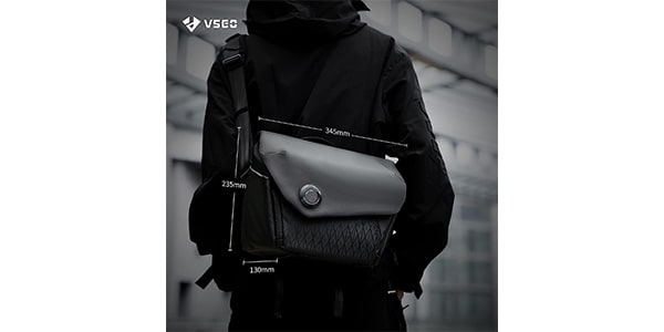 VSGO / V-BP04 Black Snipe 6L Camera Messenger Bag画像3