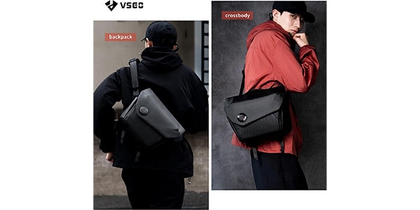 VSGO / V-BP04 Black Snipe 6L Camera Messenger Bag画像4
