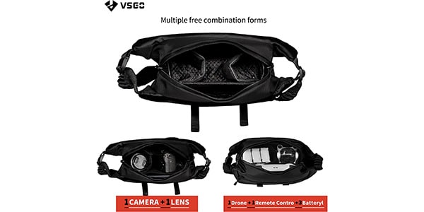 VSGO / V-BP05 Black Snipe Camera Body Bag 3L画像5