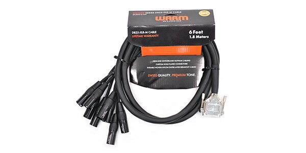 WARM AUDIO ( ウォームオーディオ )  / PREMIER DB25-XLR-M CABLE (1.8m)