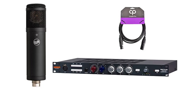 WARM AUDIO / 【高音質バンドル】WA-47jr SE Black + WA73-EQ セット