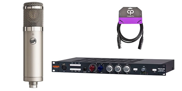 WARM AUDIO / 【高音質バンドル】WA-47jr SE Nickel + WA73-EQ セット