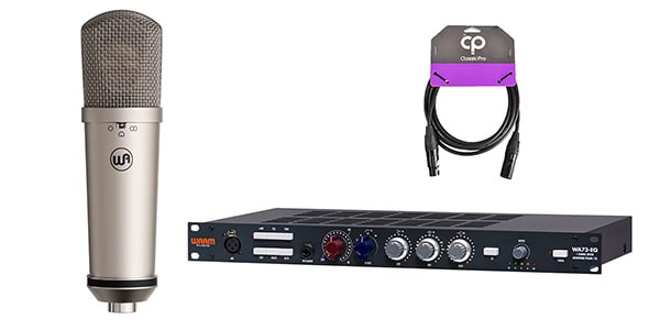 WARM AUDIO / 【高音質バンドル】WA-87jr SE Nickel + WA73-EQ セット