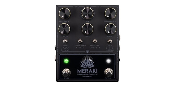 Walrus Audio / MERAKI ANALOG DELAY Blacked Out Limited Edition