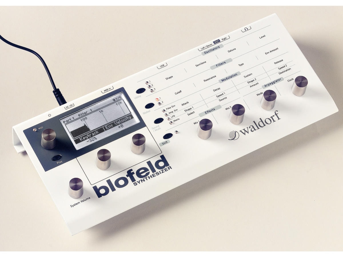 WALDORF/Blofeld Desktop White　デジタルシンセ