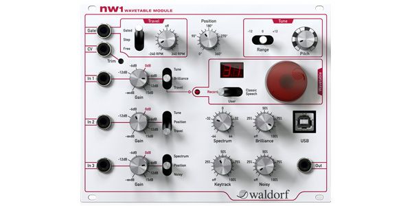 WALDORF/nw 1 ウェーブテーブルオシレータ