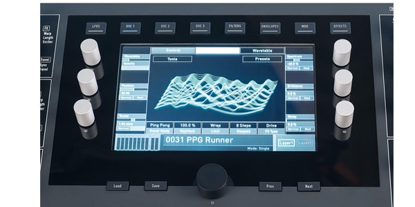 WALDORF / Quantum　ハイブリッドシンセ(デジタル&アナログ)画像5
