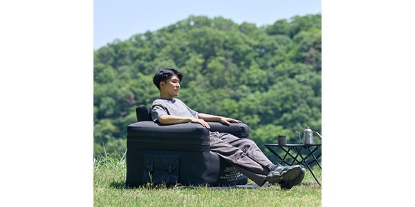 WAQ / AIR SOFA single BLACK画像2