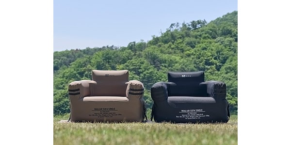 WAQ / AIR SOFA single BLACK画像6