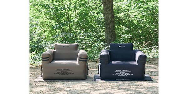 WAQ / AIR SOFA single COYOTE画像4
