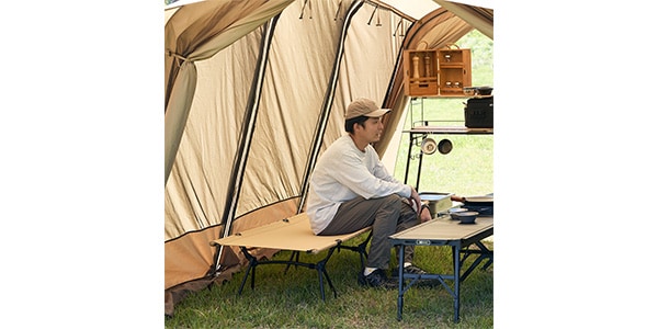 WAQ / 2WAY フォールディングコット タン 600D画像5