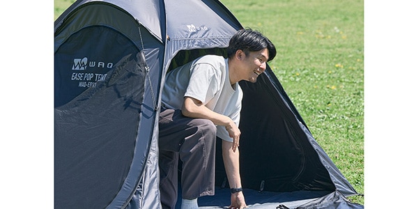 WAQ ( ワック )  / EASE POP TENT　チャコール画像4
