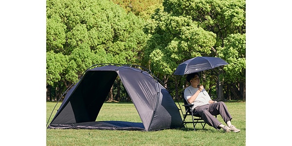 WAQ / Field Umbrella Regular Coyote画像12