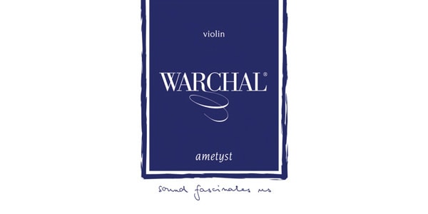 WARCHAL / AMETYST 403 violin string D hydronarium wound ball end