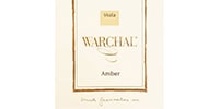 WARCHAL / AMBER Viola Strings, A Large hydronarium wound, ball end 