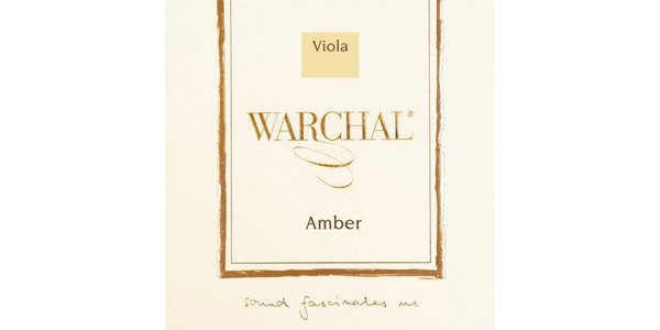 WARCHAL / AMBER Viola Strings, G, Large, silver, ball end 