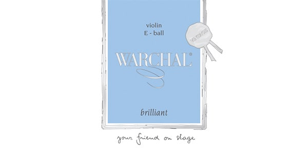 WARCHAL / BRILLIANT VINTAGE 801L Violin Strings, E string, loop end