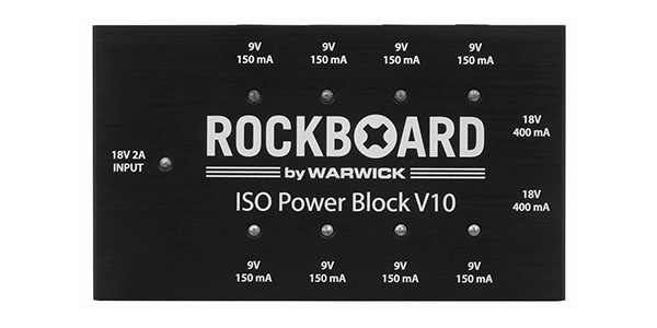 WARWICK ( ワーウィック ) / RockBoard ISO Power Block V10 Multi Power Supply, Multi regi